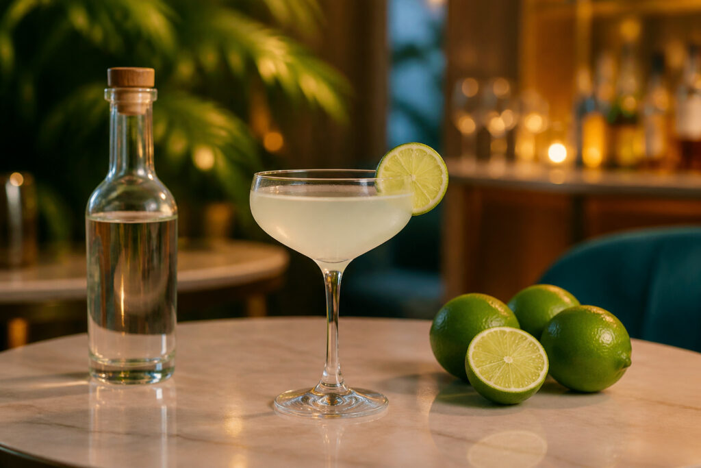 Daiquiri parfait et ses ingredients