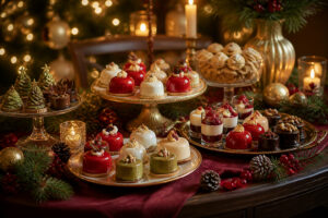 Delicieuses patisseries de noel