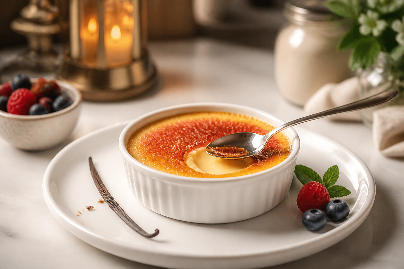 Creme brulee parfaite