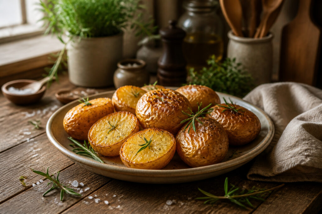 Pommes de terre roties au romarin