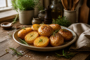 Pommes de terre roties au romarin