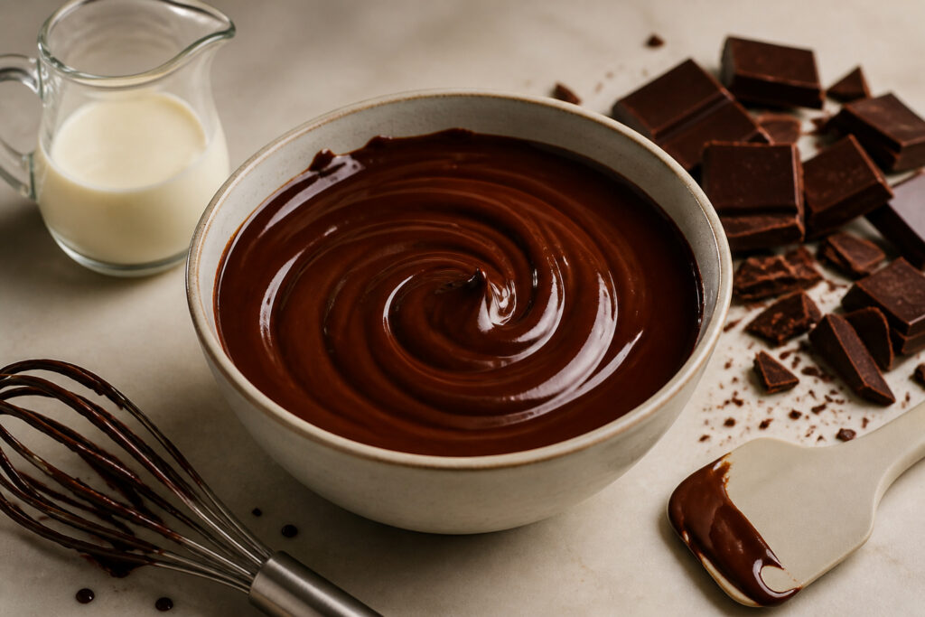 Ganache au chocolat luxueuse